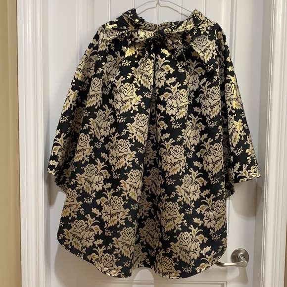 Baroque crop top with matching skirt - Picture 5 of 6